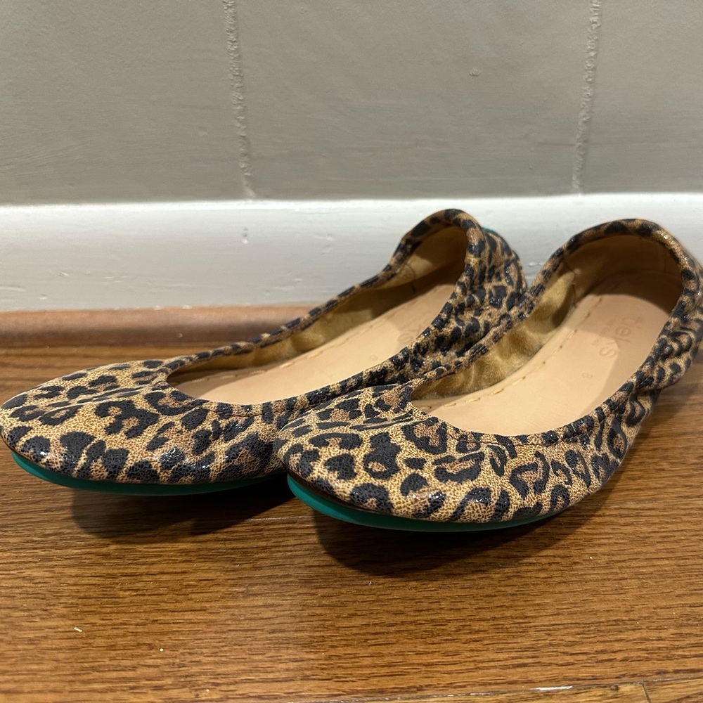 Tieks Leopard Print Flats